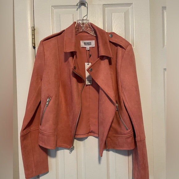WOMENS MODO SUEDE JACKET. STEVE MADDEN DAKOTA - Picture 1 of 4